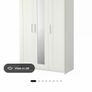 Ikea 3 door wardrobe Image 4