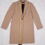 Zara Camel Tan Beige Single Button Zara Longline Coat Size M Image 9