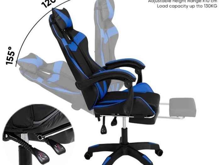 New Gaming Chair Office Reclining Chair with Footrest