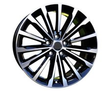 17" Superb Type black Alloy Wheels Vw Audi Seat Skoda 5x112