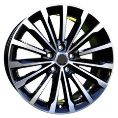 17" Superb Type black Alloy Wheels Vw Audi Seat Skoda 5x112