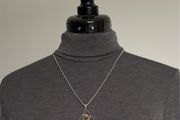 Stainless steel Celtic knot with chain