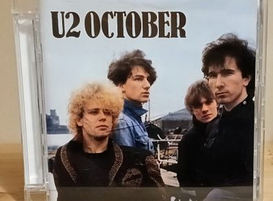 U2 October 2008 Remastered CD Album