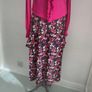 skirt navy floral with frill detail size 10 gallery Dunnes stores Image 10