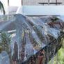 Transparent Tarpaulin, 420 g m Pvc Clear Tarpaulin Waterproof Heavy Duty Clear Pvc Tarp With Eyelets Gazebo Side Panels Tear With Cable Ties, Elastic Ropes, Ties 4 by 4m Image 4