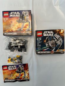 Lego 75130 & 75128 Star Wars Series 3 Microfighters