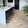 Desert Oak - 12mm Laminate Herringbone Image 3