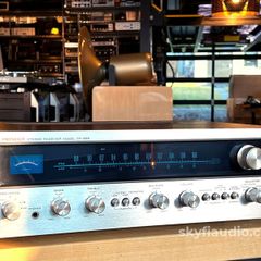 Vintage Gold Pioneer Sx-626 Receiver From The Japanese Golden Era 1970s Rare Model Lots Of Power 6 Speaker Outputs Twin Phono Stage For 2 Turntables