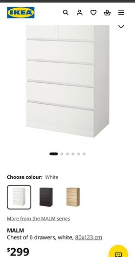 Ikea chest of drawers