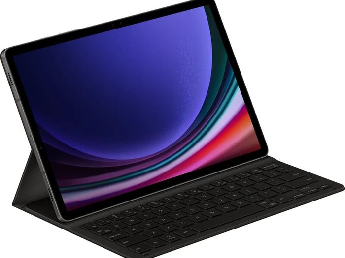 Original Samsung Tab S9, S9 5G, S9 FE, S9 FE 5G Book Cover Keyboard Slim Model: EF-DX710/ Used