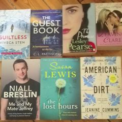 Holiday Books - 7 Books. 1 a/biography + 6 novels