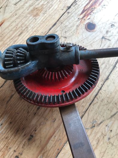Vintage Fleetway Clipper shoulder brace hand drill