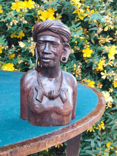 African male Tribal bust
