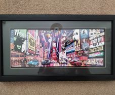 Times Square Shadowbox Picture