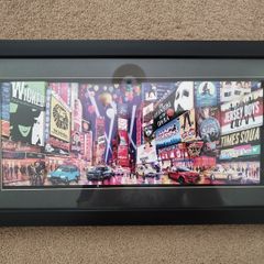 Times Square Shadowbox Picture