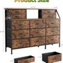 Dresser for Bedroom with 13 Drawers Image 8