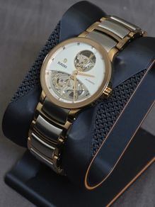 Rado Centrix Automatic Swiss Made Titanium Two-Tone Bracelet 35mm R30248012