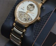 Rado Centrix Automatic Swiss Made Titanium Two-Tone Bracelet 35mm R30248012