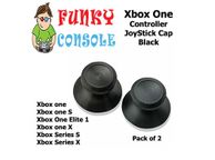 main image for ad Xbox One Controller Replacement Joystick Thumb Stick Grips Caps Black x 2