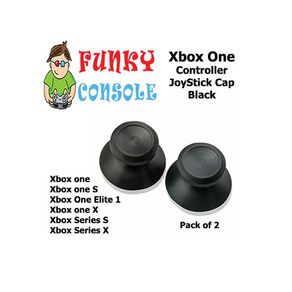 Xbox One Controller Replacement Joystick Thumb Stick Grips Caps Black x 2