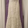 Designer Full Lace Wedding Dress - UK size 10 Image 4