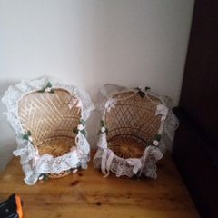 vintage wicker chairs