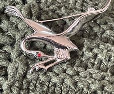 Silver Tone Brooche