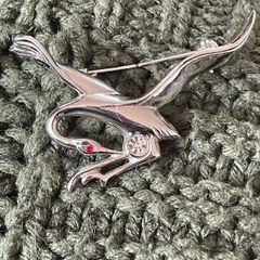 Silver Tone Brooche
