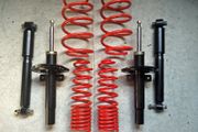 Renault Megane M (Scenic Cabrio Coupe Limo) 2003-2009 High Quality Lowering Kit, Made in Germany, NOTE: rear shocks sold