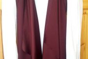 Sleeveless Satin Gilet.