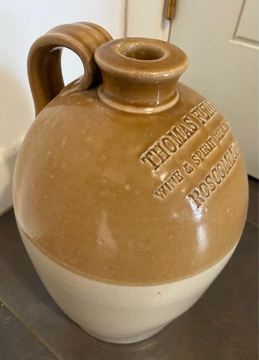 Rare Roscommon Stoneware Flagon