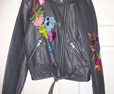 Stunning NEXT biker jacket, size 10 yo, like NEW condition