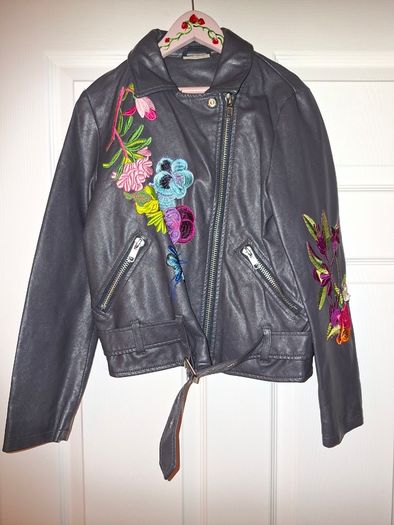Stunning NEXT biker jacket, size 10 yo, like NEW condition