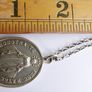 Vintage heavy Beautiful Irish Solid Sterling Silver Monstra Te Esse Matrem Medal by PQ&Co Dublin 1940 length 30,5" - 19,50g Image 10