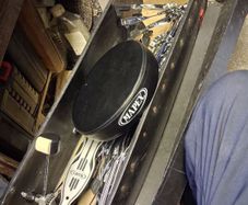 Mapex hardware plus hard case.
