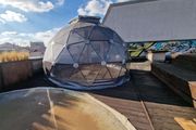 Deluxe Clear Tinted 3m(10ft) Extremely Strong Structure for Irish weather Dome Igloo Glamping