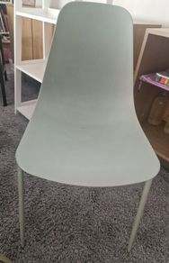 Laura James lichen green Dining chair x 1