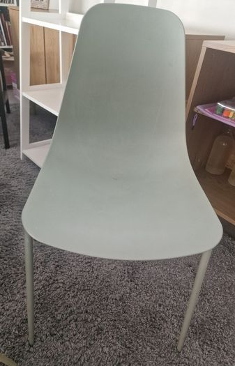 Laura James lichen green Dining chair x 1