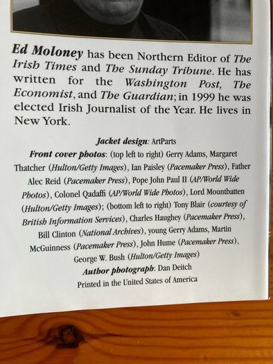History book:'A Secret History Of The IRA'