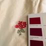 Very Large Stunning Single Silk Interlined Curtain 60"/153cm x 95"/241cm drop Image 3
