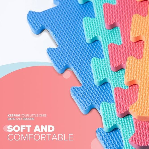 NEW SALE - Foam Baby Play Mat (29x29cm)  Thick & Soft EVA Foam Interlocking Floor Tile Matting for Children