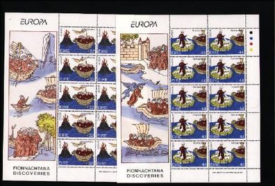 1994 Ireland Europa St Brendan's Voyage Commemorative Stamps Sheetlet Mint Never Hinged (MNH)