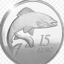 2011 Silver Proof Salmon Coin Image 3