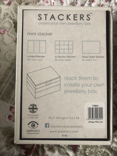 Stackers jewellery box