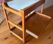 changing table wooden
