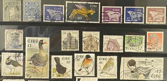 Ireland stamp lot