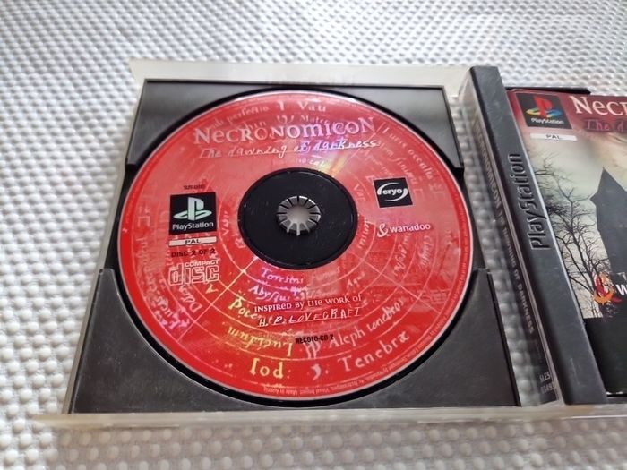 Necronomicon The Dawning of Darkness PlayStation1 Ps1 PlayStation2 Ps2 Games Original