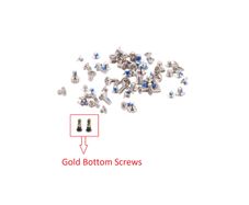 For iPhone 7 Plus Full Complete Screw Set Repair Fix With 2 Gold Bottom Screws - FHT25IPFC