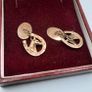 Vintage equestrian 9 ct gold cufflinks Image 6