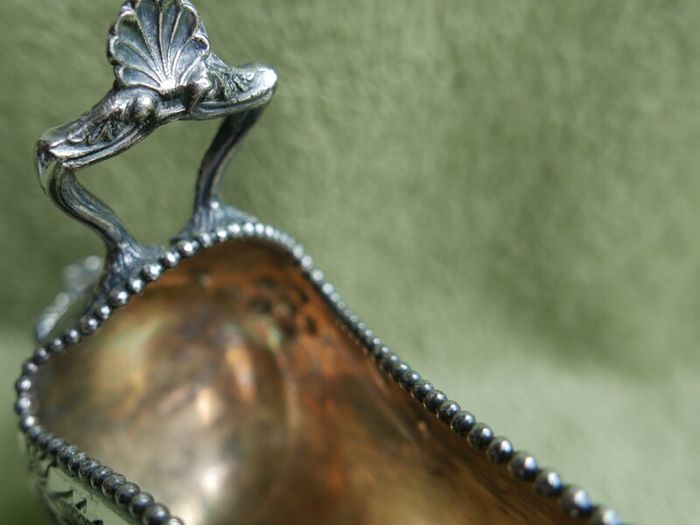 Vintage Silver Plate Sugar Scoop